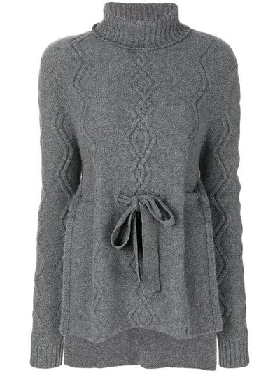 Shop Cashmere In Love Cashmere Tosca Sweater In Grey