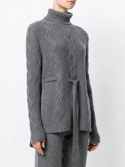 Shop Cashmere In Love Cashmere Tosca Sweater In Grey