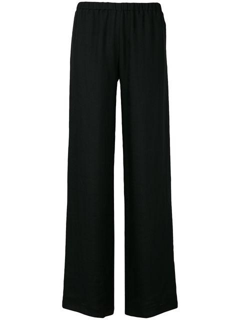 Gentry Portofino Flared Trousers - Black | ModeSens