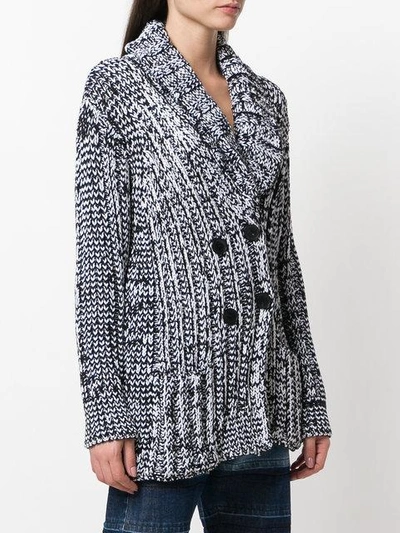 Shop Sonia Rykiel Crochet Knit Cardigan