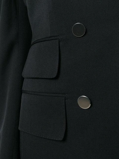 Shop Tom Ford Double Breasted Blazer In Black