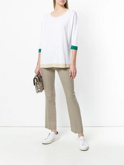 Shop Même Flared Trousers