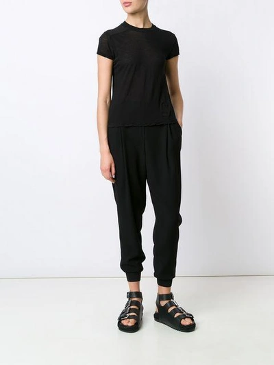 Shop Rick Owens Drkshdw Round Neck T