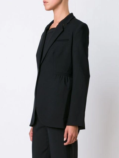 single button blazer