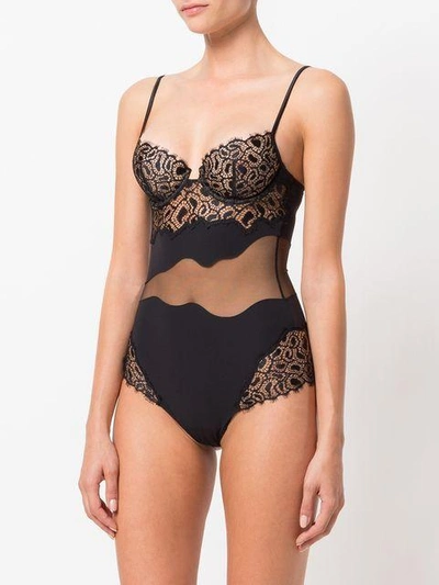 Shop La Perla Quartz Garden Underwired Body In B010