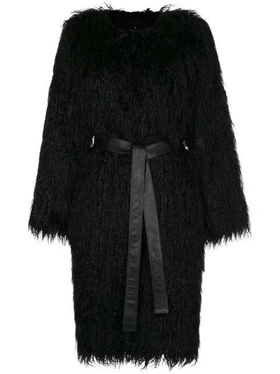 Shop Nili Lotan Faux Fur Shaggy Coat