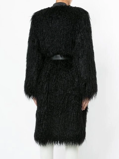 Shop Nili Lotan Faux Fur Shaggy Coat
