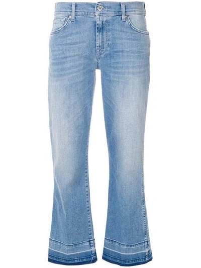 Shop 7 For All Mankind Cropped Bootcut Jeans