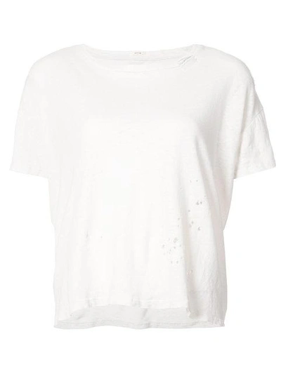 Shop Mother Distressed T-shirt