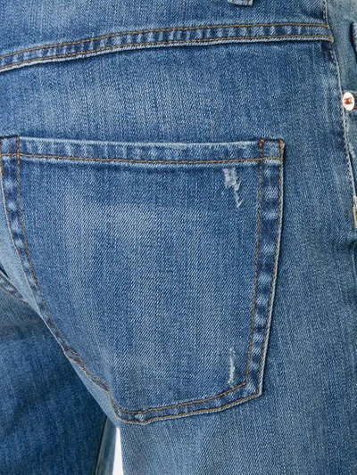 Shop Nili Lotan Cropped Jeans In Blue