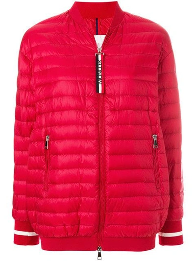 Shop Moncler Charoite Padded Jacket In 455  Red