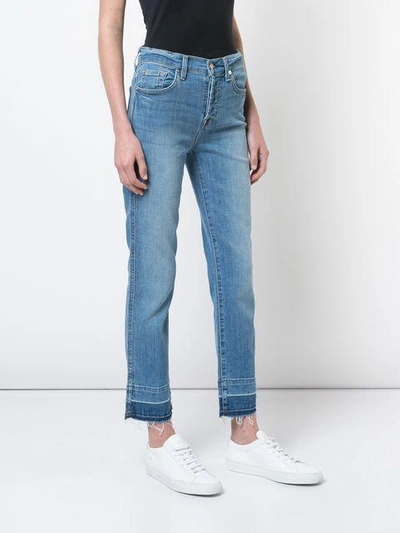 Shop 7 For All Mankind High Waist Crop Straight Jeans