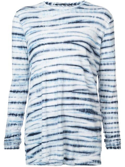Shop Proenza Schouler Long Sleeve T-shirt - Blue