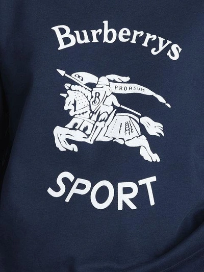 Shop Burberry Reissued 1987 Sweatshirt In Blue