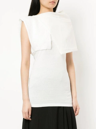 Shop Rick Owens Urianian Top - White