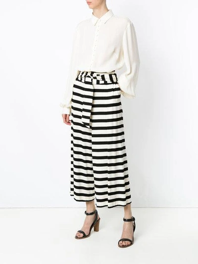 Shop Andrea Marques Cropped Trousers