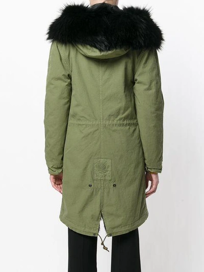 Shop Mr & Mrs Italy Trimmed Hood Mid Parka In C9000