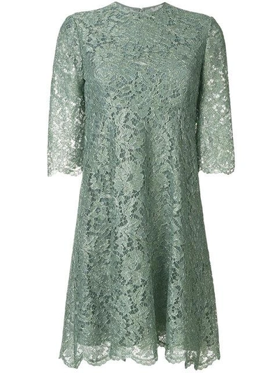 Shop Valentino Lace Mini Dress