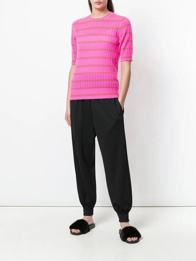 Marc Jacobs Tapered-legs Pull-on Jogger Pants In Black