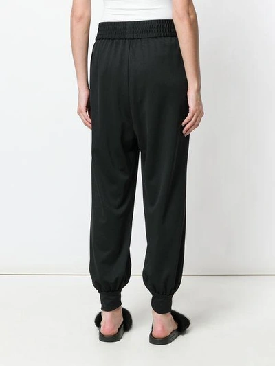 Marc Jacobs Tapered-legs Pull-on Jogger Pants In Black