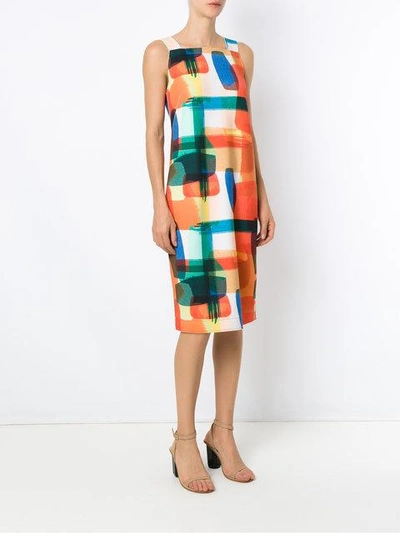 Shop Mara Mac Printed Straight Dress - Multicolour