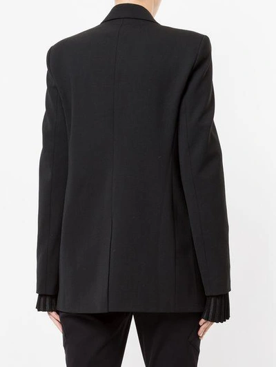 Shop Alexander Wang Buttoned Blazer - Black