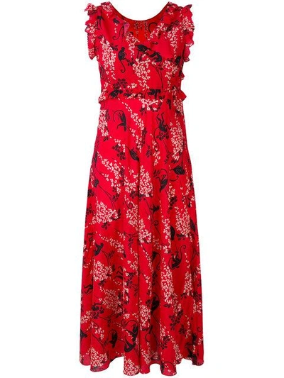 Shop Red Valentino Monkey Print Dress