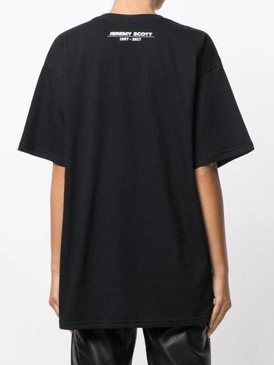 Shop Jeremy Scott Keep Fashion Weird T-shirt - Black