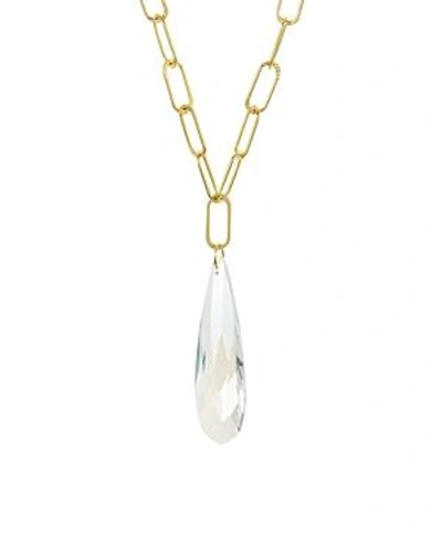 Shop Stephanie Kantis Crystal Necklace, 36 In Gold
