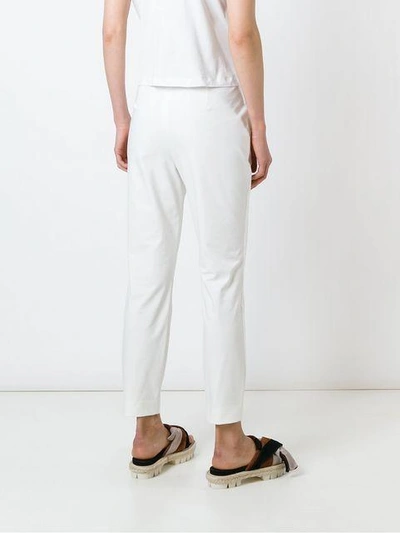Shop Theory Tapered Trousers In White