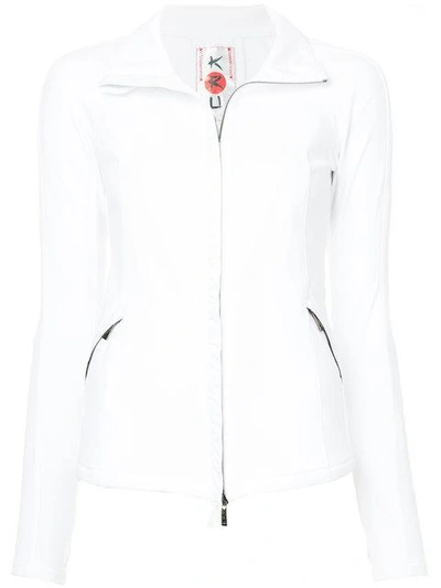 Shop Kru Softshell 2nd Layer Jacket In White