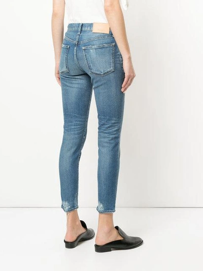 Shop Moussy Vintage Velma Skinny Jeans - Blue