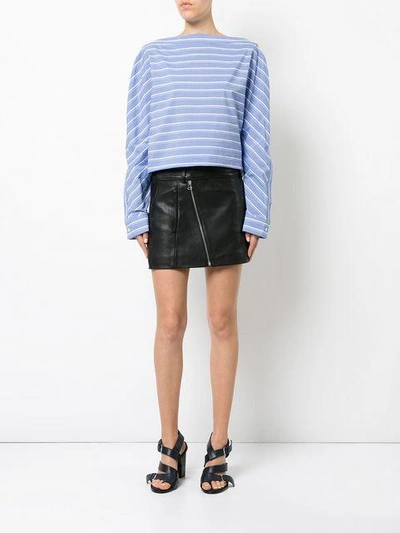 Shop Dion Lee Cross Placket Shirt