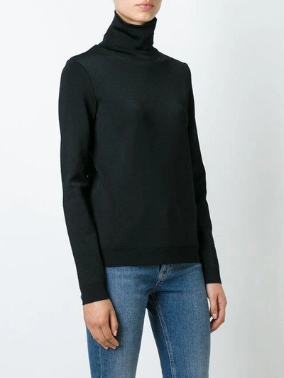 Shop Valentino 'rockstud' Jumper - Black