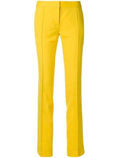 Shop Stella Mccartney Slim-fit Trousers - Yellow