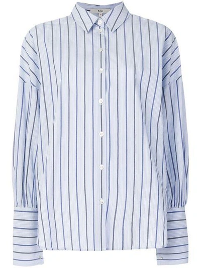 Shop Tibi Striped Shirt