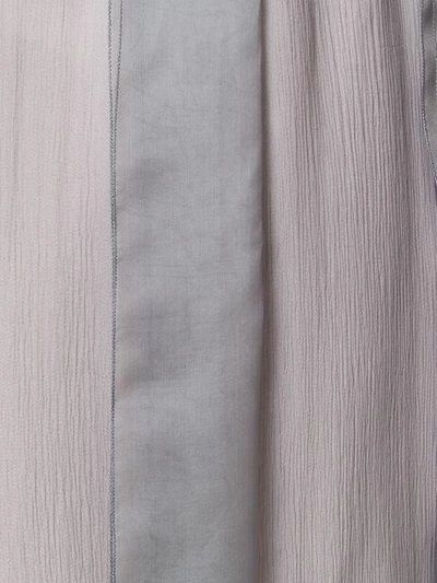 Shop Prada Layered Tulle Slip Skirt In Grey