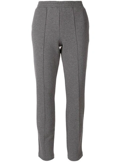 Shop Alexander Wang Tailored Track Pants In Grey