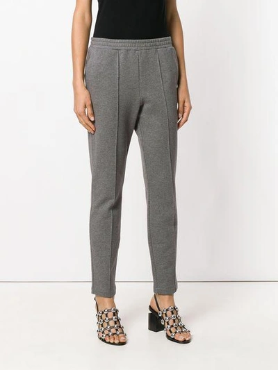 Shop Alexander Wang Tailored Track Pants In Grey