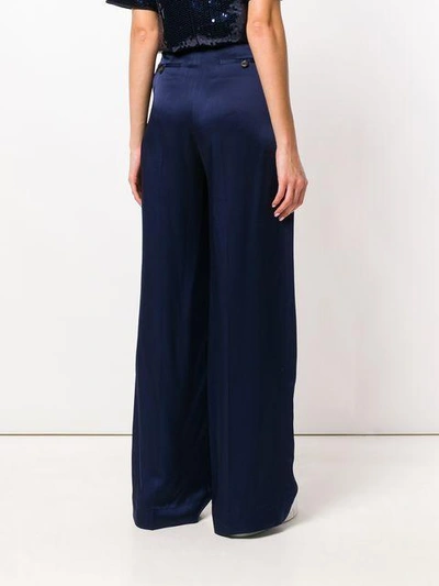 Shop Victoria Victoria Beckham Wide In Blue