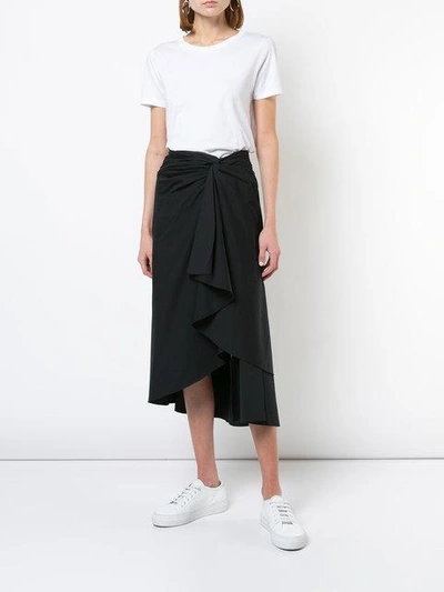 Shop A.l.c Draped Asymmetric Skirt