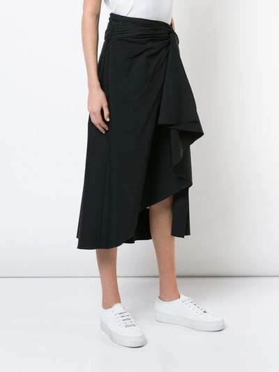 Shop A.l.c Draped Asymmetric Skirt