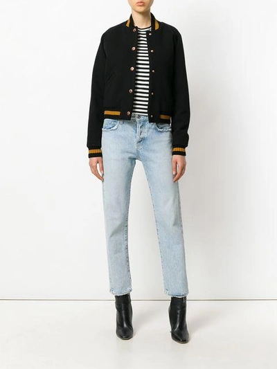 Shop See By Chloé Cropped Bomber Jacket
