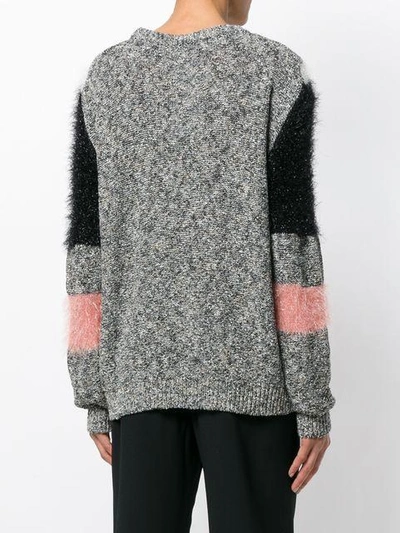 Shop Lala Berlin Amon Sweater In Grey