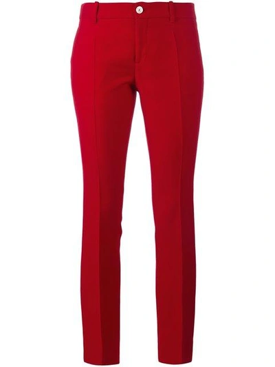 Shop Gucci Bootcut Trousers - Red