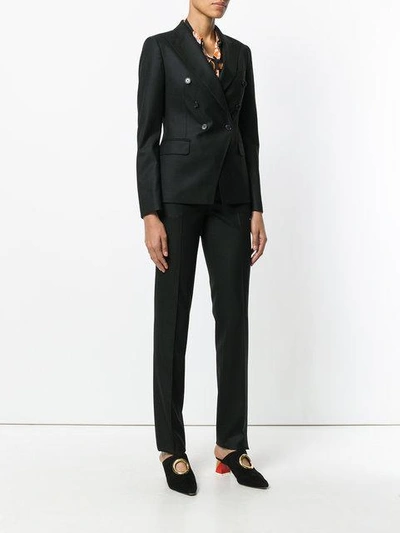 Shop Tagliatore Two Piece Suit In Black