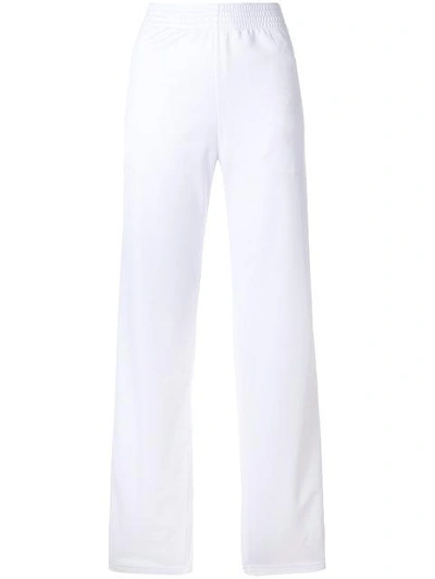 Shop Givenchy Side Logo Track Pants - White