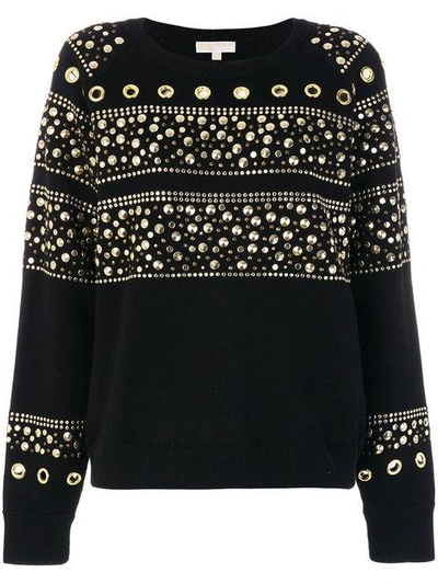 Shop Michael Michael Kors Studded Sweatshirt