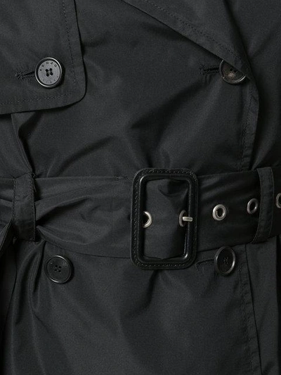 Kenzo Oversized Trench Coat - Black In Black