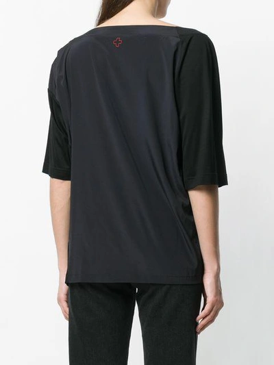 Shop A.f.vandevorst Oversized Colour Block T In Black